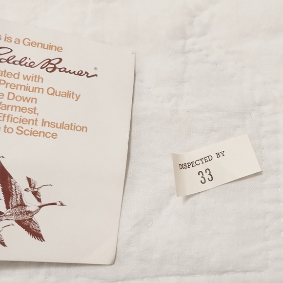 Vintage Eddie Bauer premium down puffer coat - Picture 10 of 11